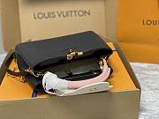 Louis Vuitton LV Capucines Black Pink BB 27 x 18 x 9 cm - 2