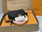 Louis Vuitton LV Capucines Black Pink Mini 21x14x8cm - 3