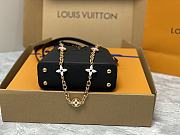 Louis Vuitton LV Capucines Black Pink Mini 21x14x8cm - 2