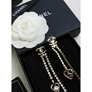 Chanel Long CC Earrings - 4