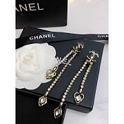 Chanel Long CC Earrings - 3