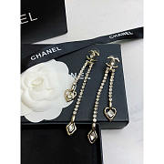 Chanel Long CC Earrings - 2