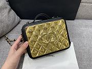 Chanel Vanity Case Black Gold Limited Edition 17cm - 2