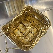 Bottega Veneta Mini Bucket Bag Gold 18x14x14cm - 4