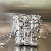 Bottega Veneta Mini Bucket Bag Silver 18x14x14cm - 1