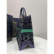 Dior Large Book Tote Multicolor Indian Purple 42 x 35 x 18.5 cm - 4