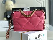 Chanel 19 Flap Bag Pink 26cm - 6