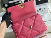 Chanel 19 Flap Bag Pink 26cm - 5