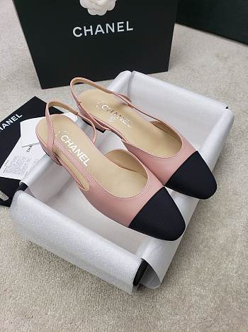 Chanel Slingback Pink Sandal