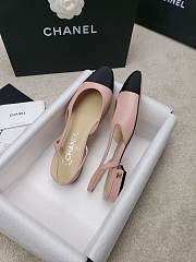 Chanel Slingback Pink Sandal - 5