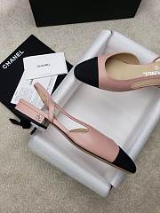 Chanel Slingback Pink Sandal - 2