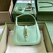 Gucci Jackie 1961 Mini Shoulder Bag Light Green 19x13x3cm - 1