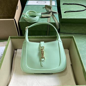 Gucci Jackie 1961 Mini Shoulder Bag Light Green 19x13x3cm