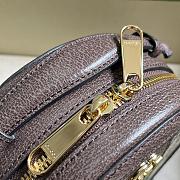 Gucci Ophidia Mini Chain Bag Brown 15x15x7cm - 5