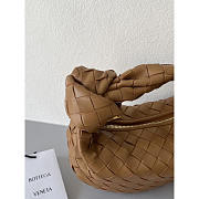 Bottega Veneta Jodie Mini Tote Bag Brown 23x28x8cm - 2