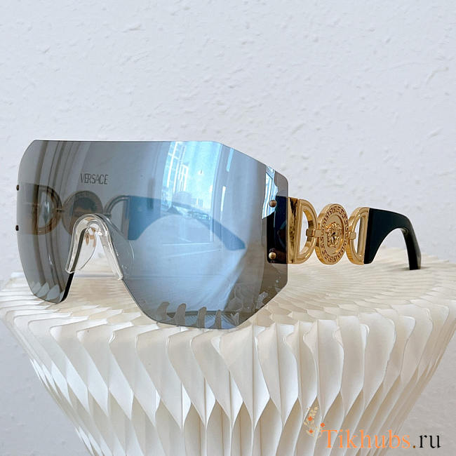 Versace Medusa Biggie Mask Sunglasses - 1