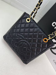 Chanel Petit Shopping Tote PST Black 24x25.5cm - 2