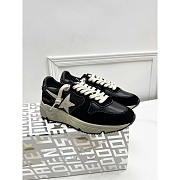 GGDB Running Sole Suede And Leather Sneakers Black  - 1