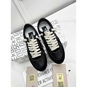 GGDB Running Sole Suede And Leather Sneakers Black  - 4