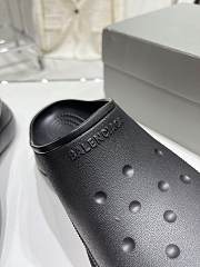 Balenciaga Women'S Crocs Mule In Black - 4