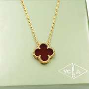 Van Cleef Arpels Necklace VCA Jewelry Red - 1