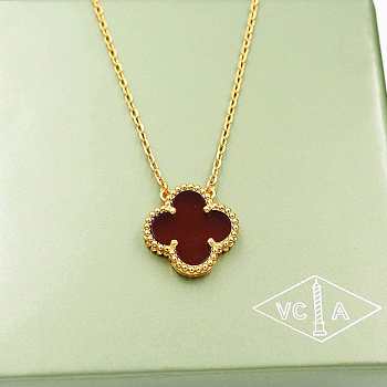 Van Cleef Arpels Necklace VCA Jewelry Red