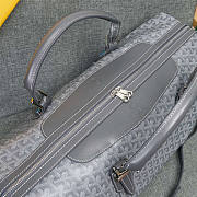 Goyard Travel 55 Grey Bag 55x32x22cm - 2