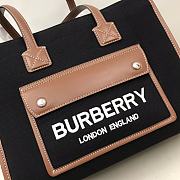 Burberry Medium Freya Tote Black 40x16x30cm - 2