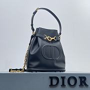Dior Medium C'est Black Bag 24x10x24.5cm - 3