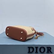 Dior Medium C'est Bag Natural Cannage Raffia 24 x 10 x 24.5 cm - 5