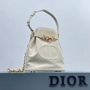 Dior Medium C'est Bag White 24 x 10 x 24.5 cm - 4