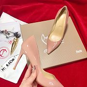 Christian Louboutin Pink Patent Heel 8.5cm - 2