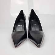 Christian Louboutin Condora 85mm Black Leather Pumps - 4