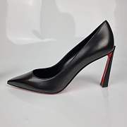 Christian Louboutin Condora 85mm Black Leather Pumps - 3