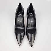 Christian Louboutin Condora 85mm Black Leather Pumps - 2