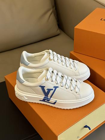 Louis Vuitton LV Time Out White Blue Sneaker