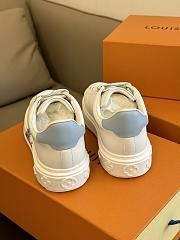 Louis Vuitton LV Time Out White Blue Sneaker - 2