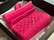 Chanel Medium Flap Bag Pink 25cm - 5