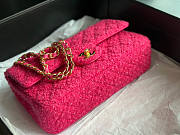 Chanel Medium Flap Bag Pink 25cm - 3