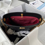 Chanel Hobo Black Caviar Gold Bag 24.5x21.5x8cm - 4