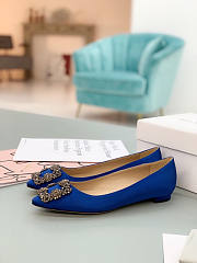 Manolo Blahnik Ballerinas Blue - 2