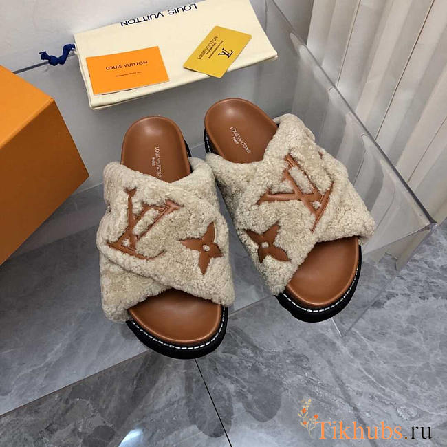 Louis Vuitton LV Paseo Flat Comfort Mule Slides - 1