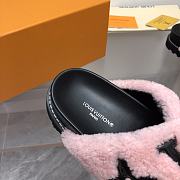 Louis Vuitton LV Flat Comfort Mule Slides Pink - 4