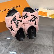 Louis Vuitton LV Flat Comfort Mule Slides Pink - 3