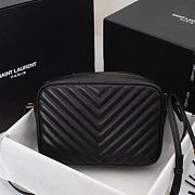 YSL Lou Camera Black Gold 23x16x6cm - 4