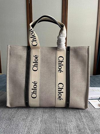 Chloe Large Woody Tote Bag 45x33x13cm