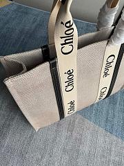 Chloe Large Woody Tote Bag 45x33x13cm - 5