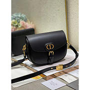 Dior Medium Bobby Bag Black Stone Box Calfskin 22 x 17 x 6 cm - 5