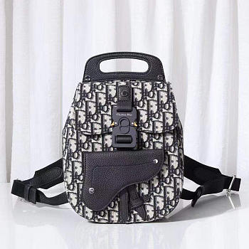 DIOR Saddle Backpack 93313 Size 19x27.5x11.5 cm