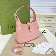 Gucci Jackie 1961 Small Shoulder Bag Light Pink 27.5x19x4cm - 5